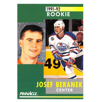 Řadové karty - Beránek Josef - 1991-92 Pinnacle No.303