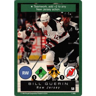 Řadové karty - Guerin Bill - 1995-96 Playoff One on One No.58