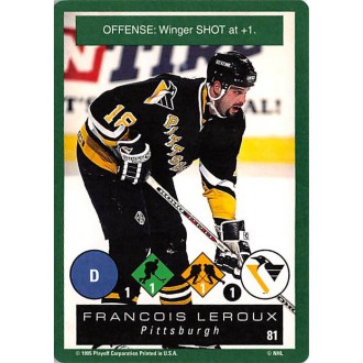 Řadové karty - Leroux Francois - 1995-96 Playoff One on One No.81