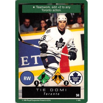Řadové karty - Domi Tie - 1995-96 Playoff One on One No.94