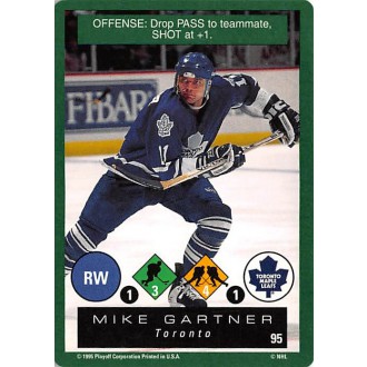 Řadové karty - Gartner Mike - 1995-96 Playoff One on One No.95
