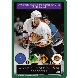 Řadové karty - Ronning Cliff - 1995-96 Playoff One on One No.211