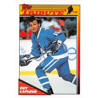 Řadové karty - Lafleur Guy - 1991-92 Topps No.3