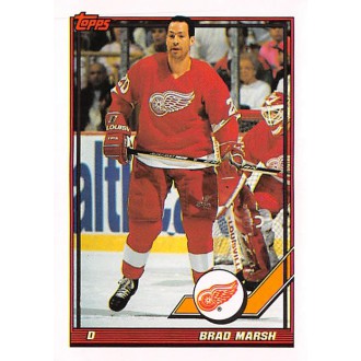 Řadové karty - Marsh Brad - 1991-92 Topps No.19