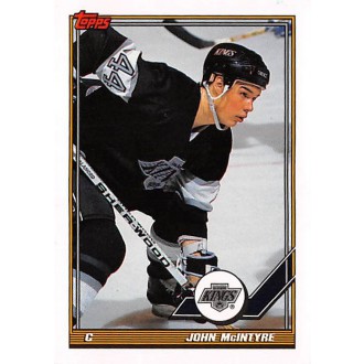 Řadové karty - McIntyre John - 1991-92 Topps No.37