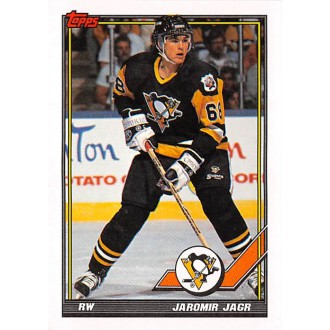 Řadové karty - Jágr Jaromír - 1991-92 Topps No.40