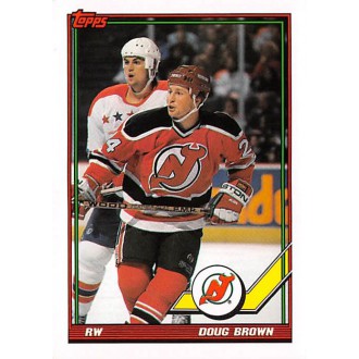 Řadové karty - Brown Doug - 1991-92 Topps No.42
