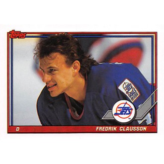 Řadové karty - Olausson Fredrik - 1991-92 Topps No.45
