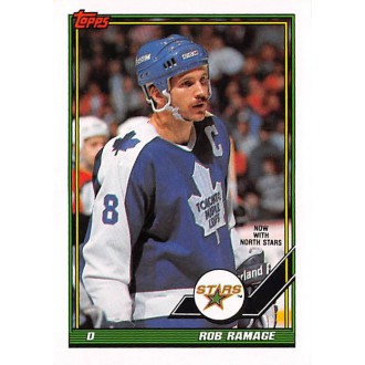 Řadové karty - Ramage Rob - 1991-92 Topps No.55
