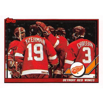 Řadové karty - Detroit Red Wings - 1991-92 Topps No.60