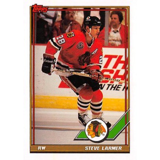 Řadové karty - Larmer Steve - 1991-92 Topps No.75