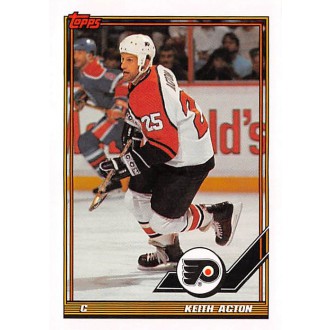 Řadové karty - Acton Keith - 1991-92 Topps No.77