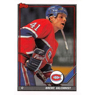 Řadové karty - Gilchrist Brent - 1991-92 Topps No.90