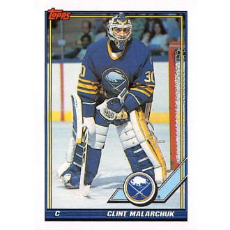 Řadové karty - Malarchuk Clint - 1991-92 Topps No.97