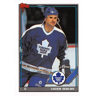 Řadové karty - Deblois Lucien - 1991-92 Topps No.102