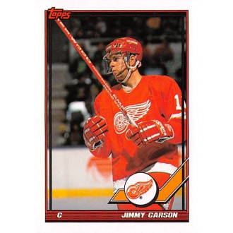 Řadové karty - Carson Jimmy - 1991-92 Topps No.104