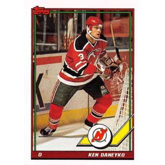 Řadové karty - Daneyko Ken - 1991-92 Topps No.118