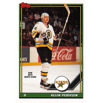 Řadové karty - Pedersen Allen - 1991-92 Topps No.128