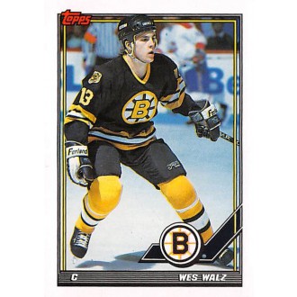 Řadové karty - Walz Wes - 1991-92 Topps No.134