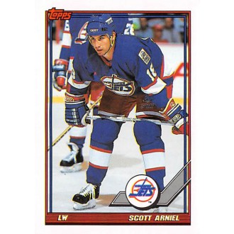 Řadové karty - Arniel Scott - 1991-92 Topps No.137