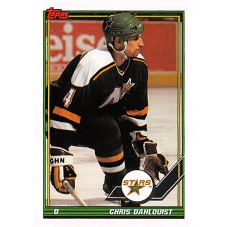 Řadové karty - Dahlquist Chris - 1991-92 Topps No.142