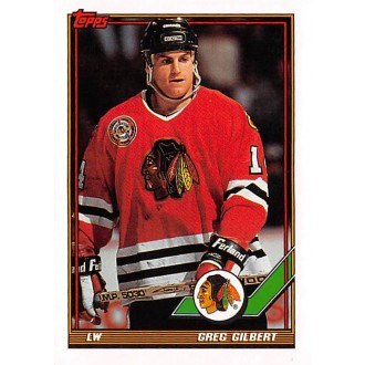 Řadové karty - Gilbert Greg - 1991-92 Topps No.149