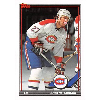 Řadové karty - Corson Shayne - 1991-92 Topps No.157