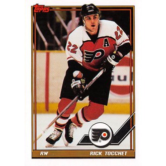 Řadové karty - Tocchet Rick - 1991-92 Topps No.160