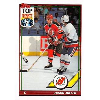 Řadové karty - Miller Jason - 1991-92 Topps No.163