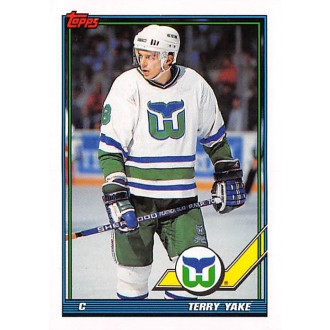 Řadové karty - Yake Terry - 1991-92 Topps No.169
