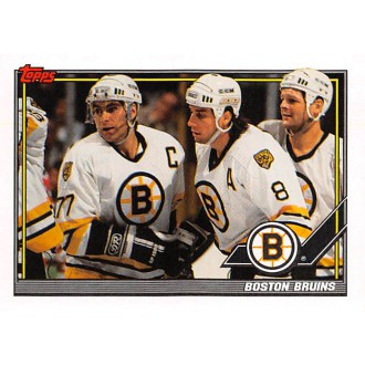 Řadové karty - Boston Bruins - 1991-92 Topps No.170