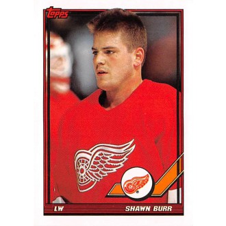 Řadové karty - Burr Shawn - 1991-92 Topps No.184