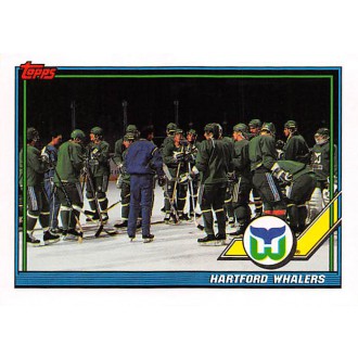 Řadové karty - Hartford Whalers - 1991-92 Topps No.185