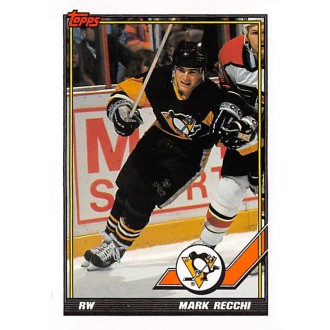 Řadové karty - Recchi Mark - 1991-92 Topps No.196