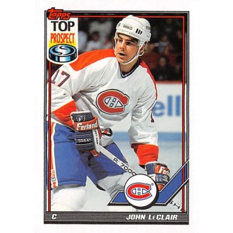 Řadové karty - LeClair John - 1991-92 Topps No.209