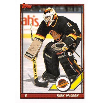 Řadové karty - McLean Kirk - 1991-92 Topps No.221