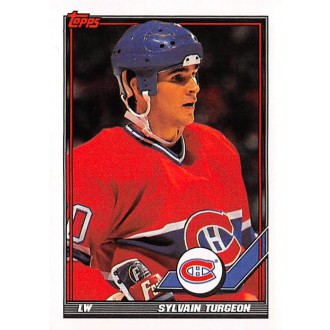 Řadové karty - Turgeon Sylvain - 1991-92 Topps No.231