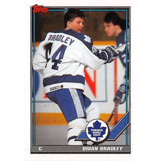 Řadové karty - Bradley Brian - 1991-92 Topps No.234