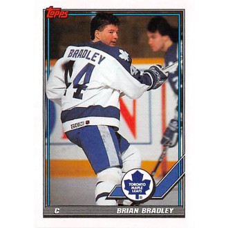 Řadové karty - Bradley Brian - 1991-92 Topps No.234