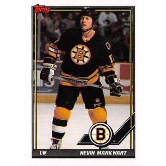 Řadové karty - Markwart Nevin - 1991-92 Topps No.238