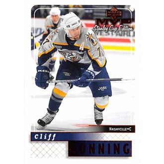 Řadové karty - Ronning Cliff - 1999-00 MVP Stanley Cup No.100