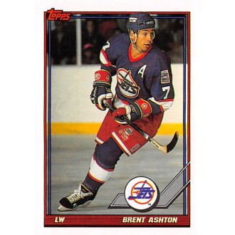 Řadové karty - Ashton Brent - 1991-92 Topps No.240