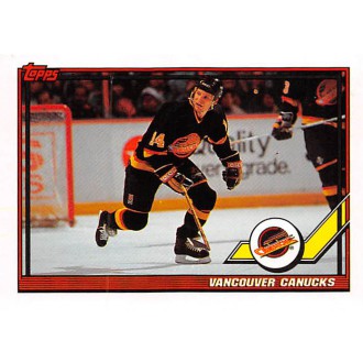 Řadové karty - Vancouver Canucks - 1991-92 Topps No.242
