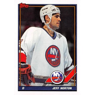 Řadové karty - Norton Jeff - 1991-92 Topps No.243