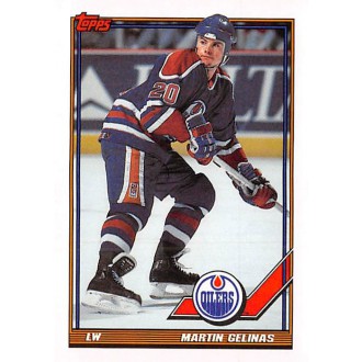 Řadové karty - Gelinas Martin - 1991-92 Topps No.244