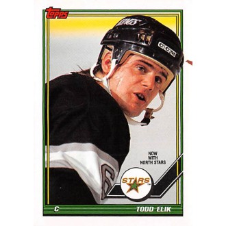 Řadové karty - Elik Todd - 1991-92 Topps No.251