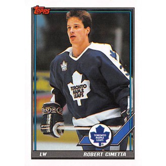 Řadové karty - Cimetta Robert - 1991-92 Topps No.256