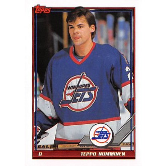 Řadové karty - Numminen Teppo - 1991-92 Topps No.274