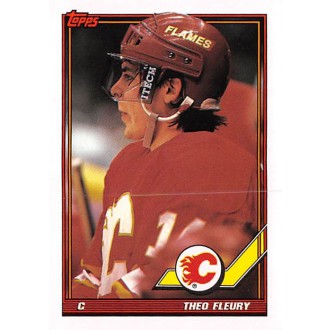 Řadové karty - Fleury Theoren - 1991-92 Topps No.282