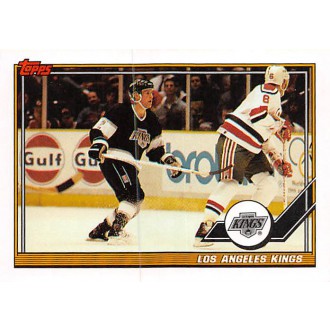 Řadové karty - Los Angeles Kings - 1991-92 Topps No.283